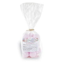 Pink effervescent mini-balls - Bag 15