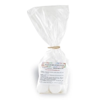 Mini effervescent coconut balls - 15 pcs bag