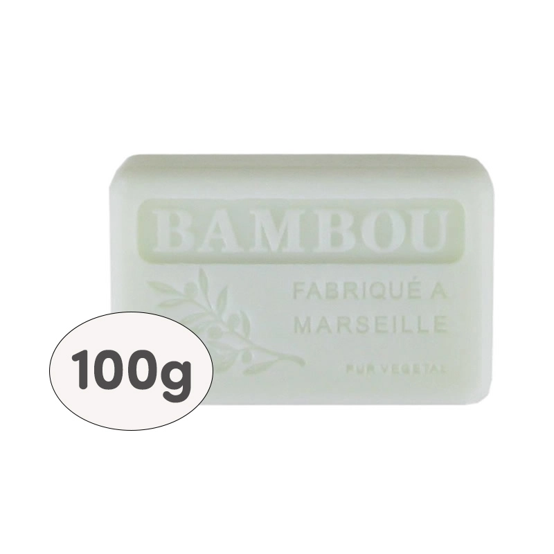 SB Collection brings to the professional market boxes of 9 soaps, 100g, shrink-wrapped and labelled - BAMBOU