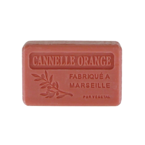 SB Collection brings to the professional market boxes of 9 x 100g soaps, shrink-wrapped and labelled - CANNELLE ORANGE