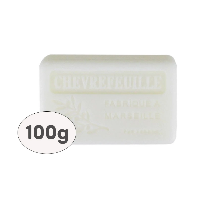 SB Collection brings to the professional market boxes of 9 soaps, 100g, shrink-wrapped and labelled - CHEVREFEUILLE