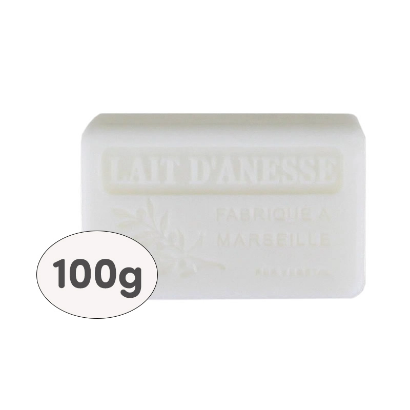 SB Collection brings to the professional market boxes of 9 100g soaps, shrink-wrapped and labelled - LAIT D'ANESSE