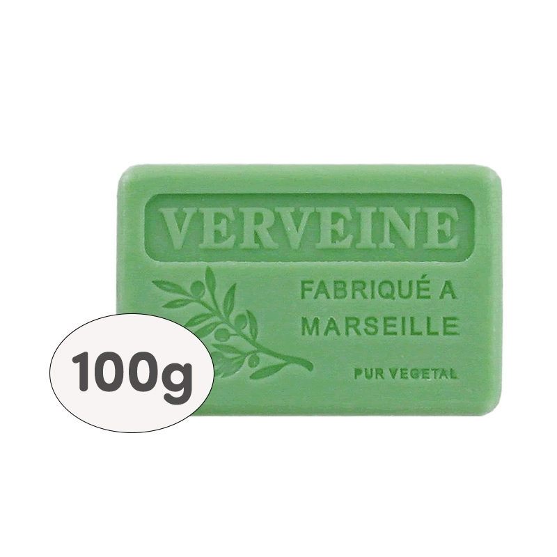 SB Collection launches boxes of 9 100g soaps, shrink-wrapped and labelled - VERVEINE