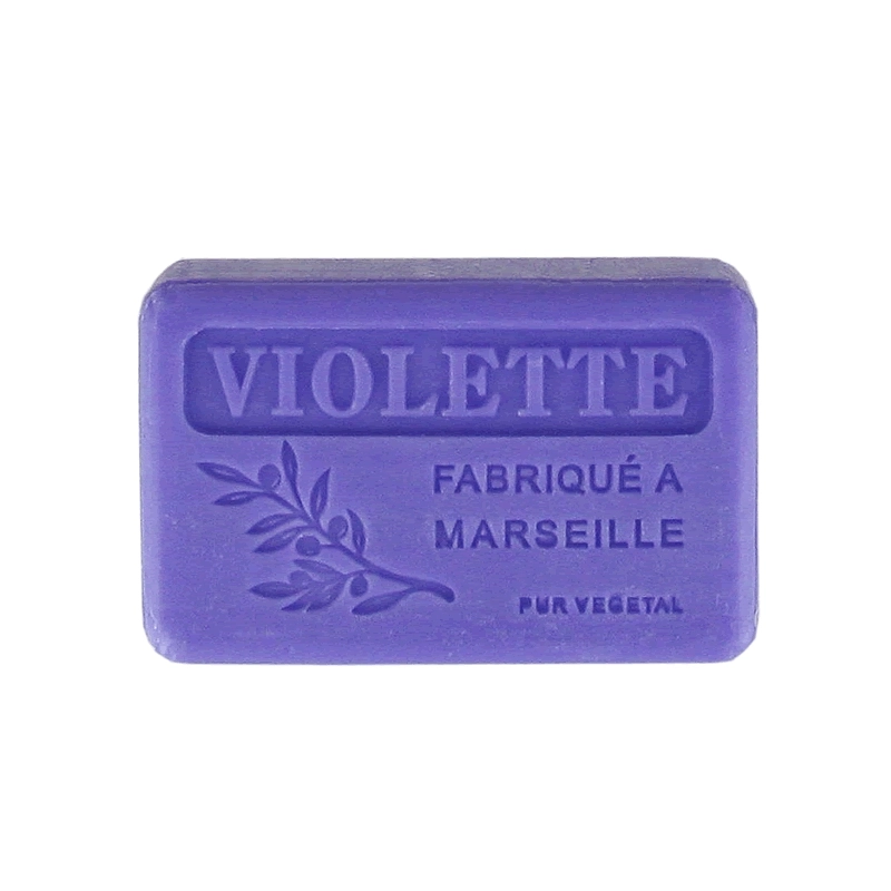 SB Collection brings to the professional market boxes of 9 x 100g soaps, shrink-wrapped and labelled - VIOLETTE