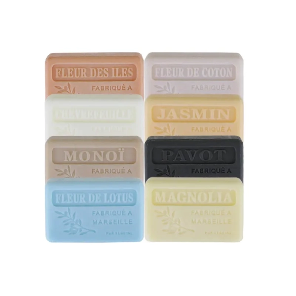 SB Collection is distributing discovery boxes of Grasse-scented soaps made in Marseille to shopkeepers a