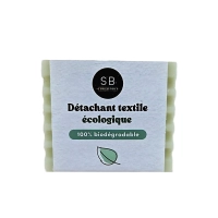 Stain-removing soap for laundry.