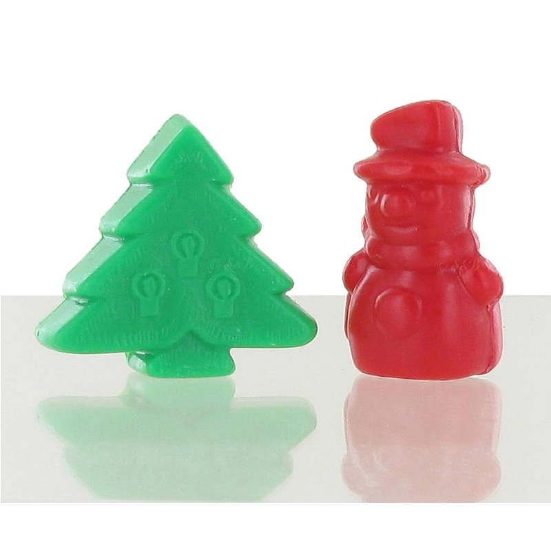 Christmas tree soap