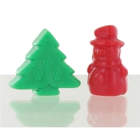 Christmas tree soap