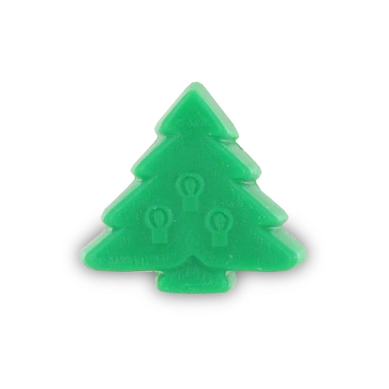 Christmas tree soap