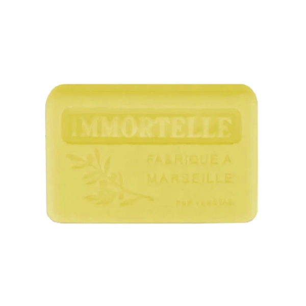 9 soaps 100g, shrink-wrapped and labelled - IMMORTELLE