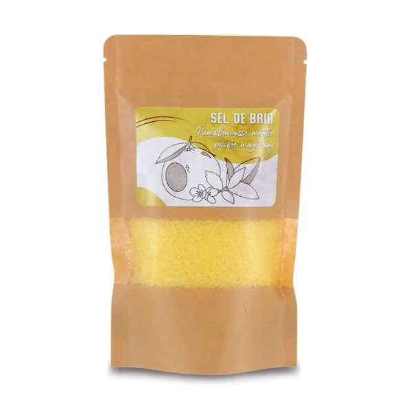 Professional Sales of 250g Yellow Bath Salts - Grapefruit, Peppermint and MayChang