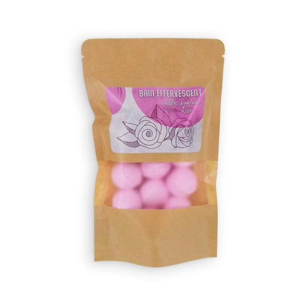 Manufacturer and distributor of rose-flavoured mini effervescent balls - - Sales to retailers