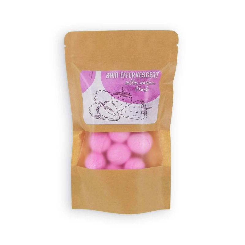 Manufacturer and distributor of strawberry-flavoured mini effervescent balls - - Sales to retailers