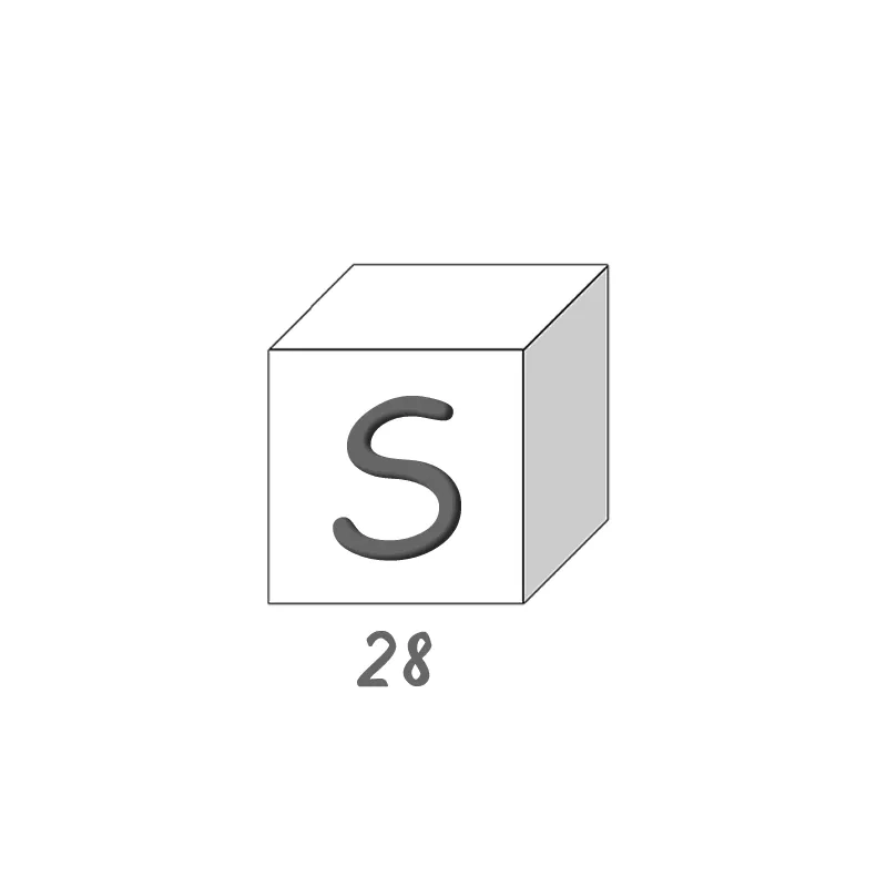 SB Collection offers retailers a range of alphabet soaps that allow end customers to compose their own messages o