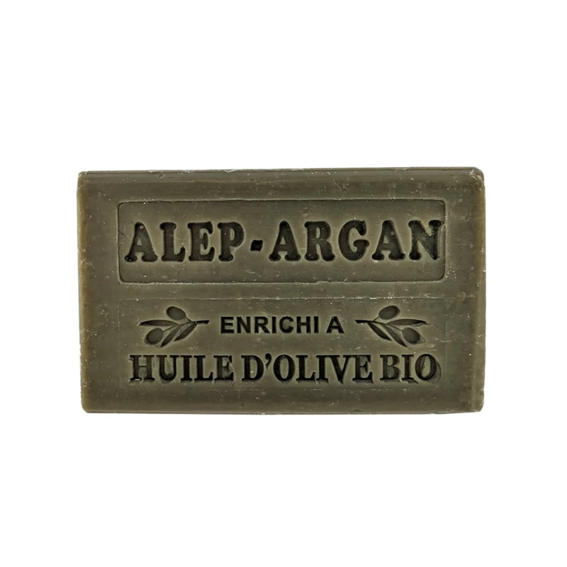 Sale to professionals of a range of exceptional soaps, blend of Marseille/Aleppo/Argan soap 100g