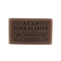 Sale to professionals of a range of exceptional soaps, a blend of Marseille/Aleppo/Cotton Soap 100g