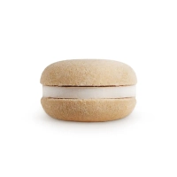 Dispenser of almond-flavoured effervescent bath macaroons - For professionals