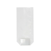Sachet with cardboard base 10 x 22 cm
