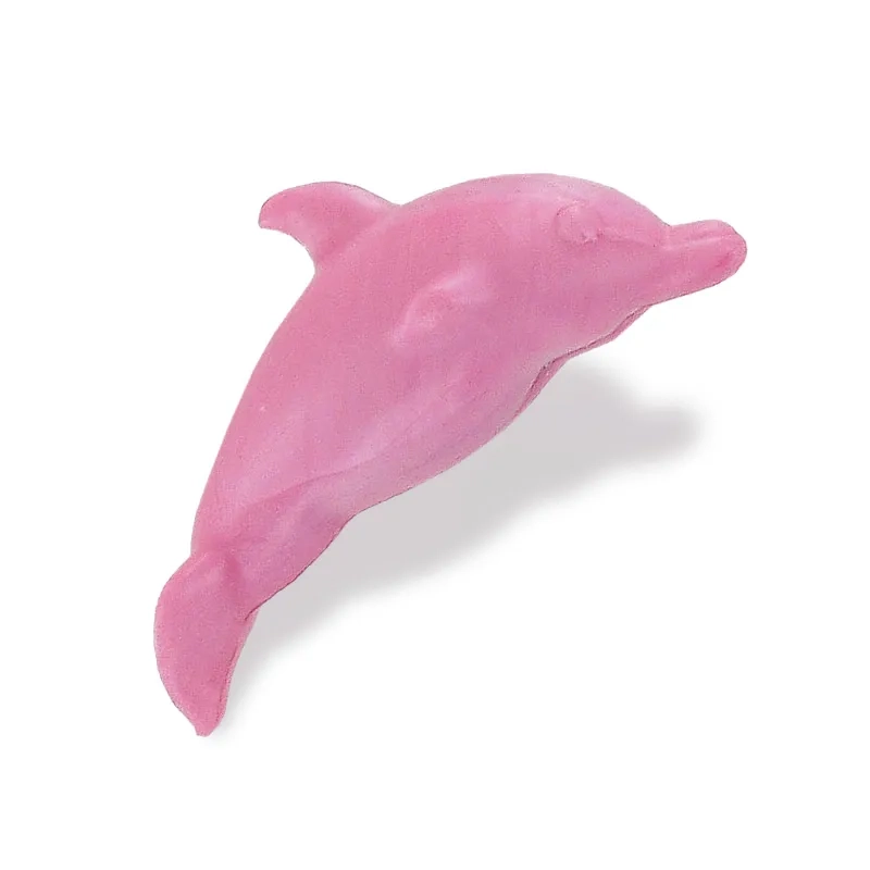 Wholesale small animal shaped soaps - pink dolphin