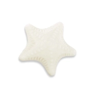 Wholesale small animal-shaped soaps - white starfish