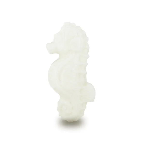 Manufacturer of soaps in the shape of a white seahorse - Distribution in small packs