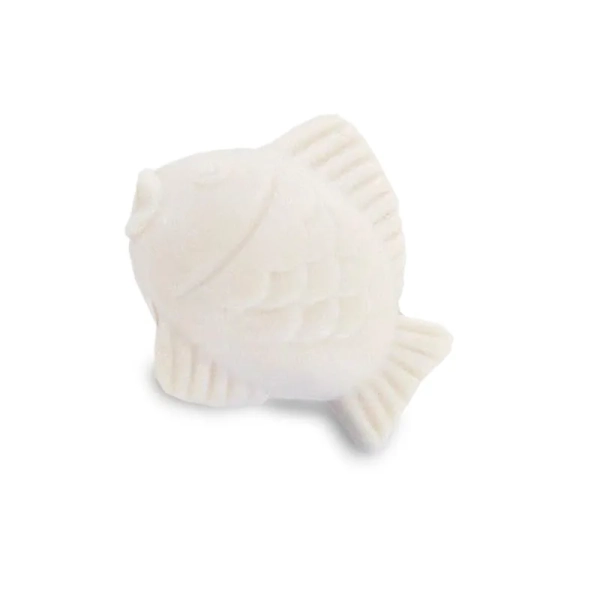 Manufacturer of soaps in the shape of a white sunfish - Distribution in small packs