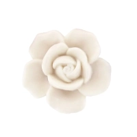 Wholesale small flower-shaped soaps - white rose