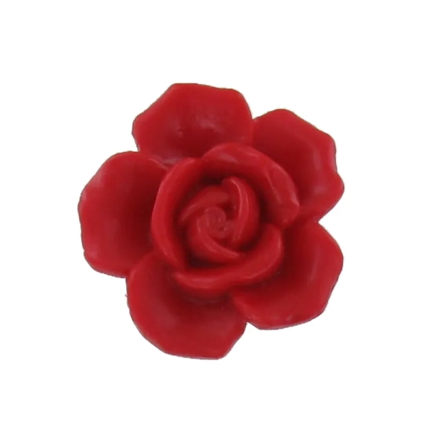 Wholesale small flower-shaped soaps - red rose