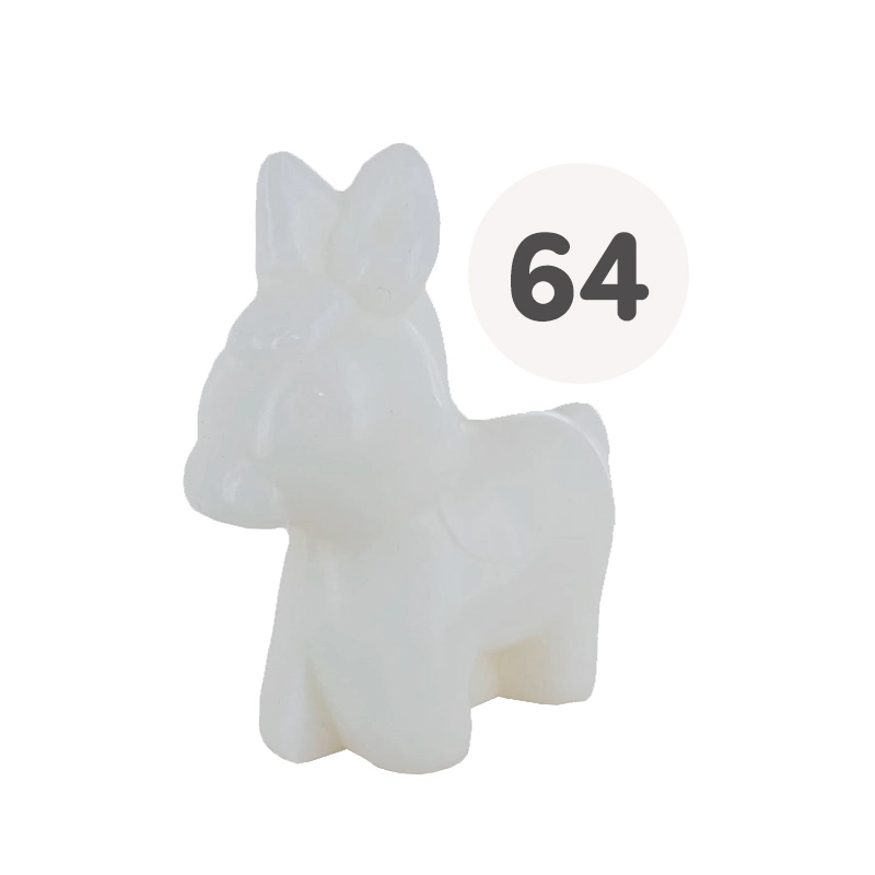 Large soap in the shape of a donkey with donkey's milk - sale to professionals