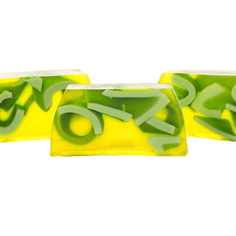 Online sales of citrus-flavoured glycerine soaps for slicing