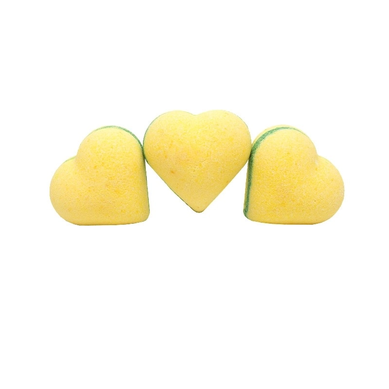 melon summer fragrance effervescent bath heart