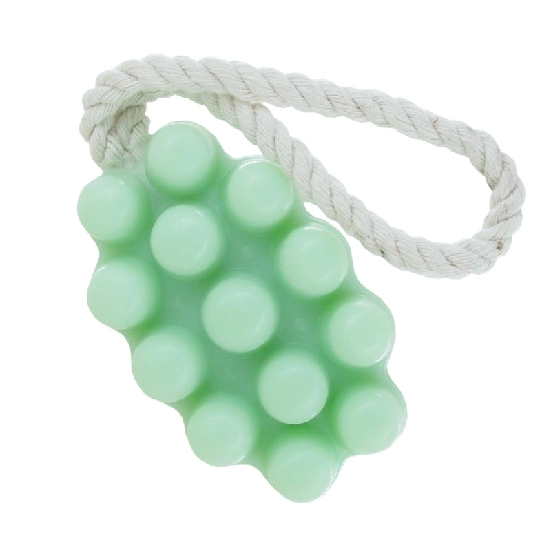 Gentle massage soap with aloe vera