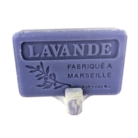 Douceur lactée" flower glycerine soap bar