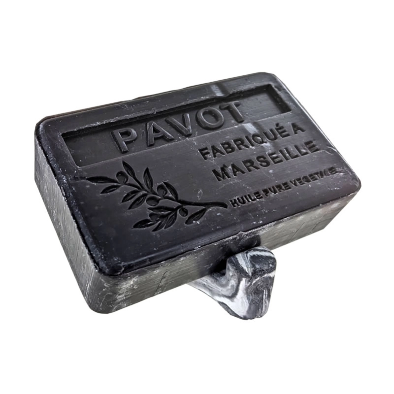Douceur lactée" flower glycerine soap bar