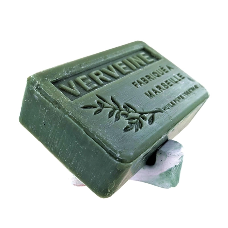 Douceur lactée" flower glycerine soap bar