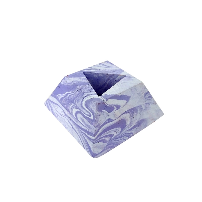 Douceur lactée" flower glycerine soap bar