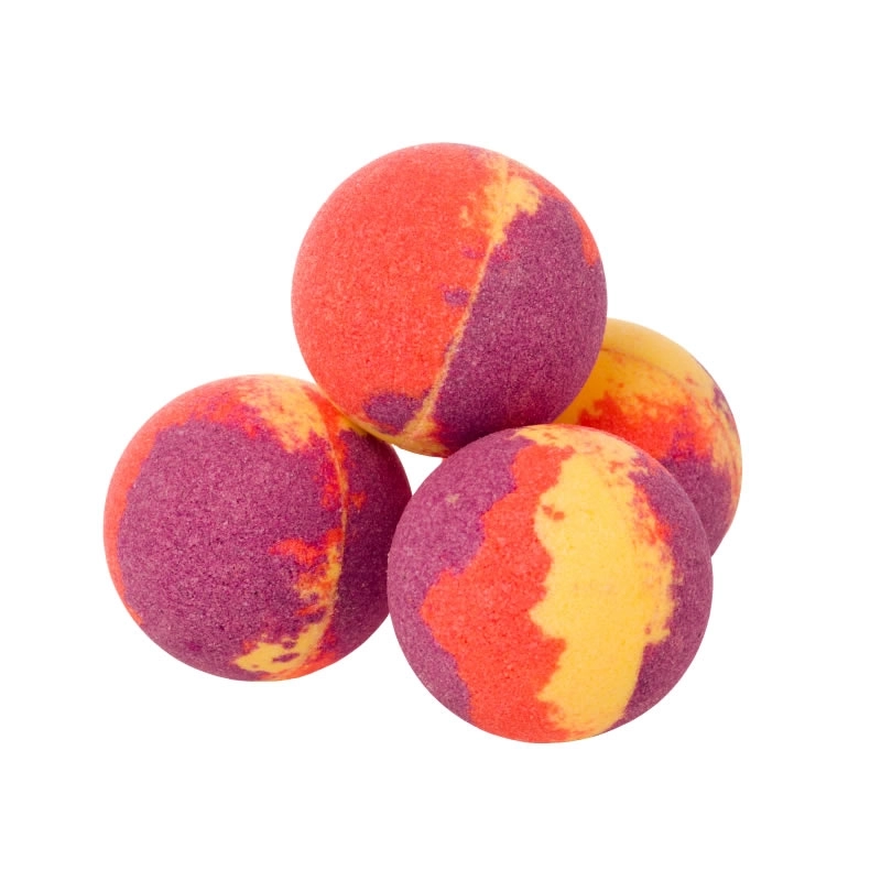 Manufacture of Freesia scented bath bombs for professional shops