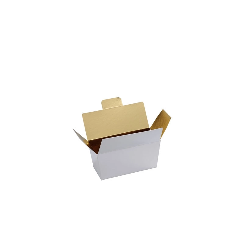 White/gold party box