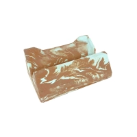 Douceur lactée" flower glycerine soap bar