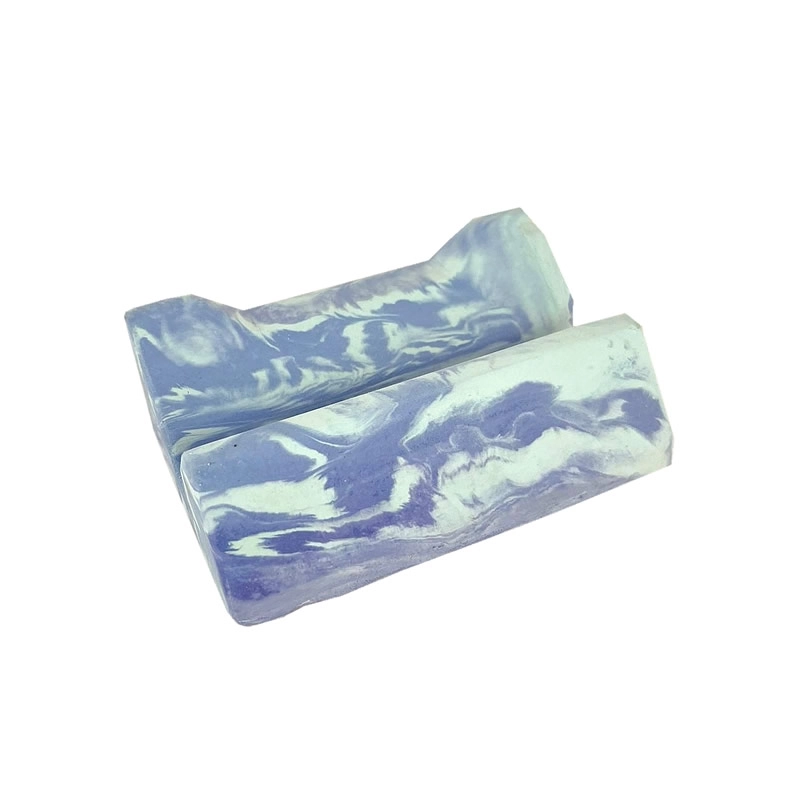 Douceur lactée" flower glycerine soap bar