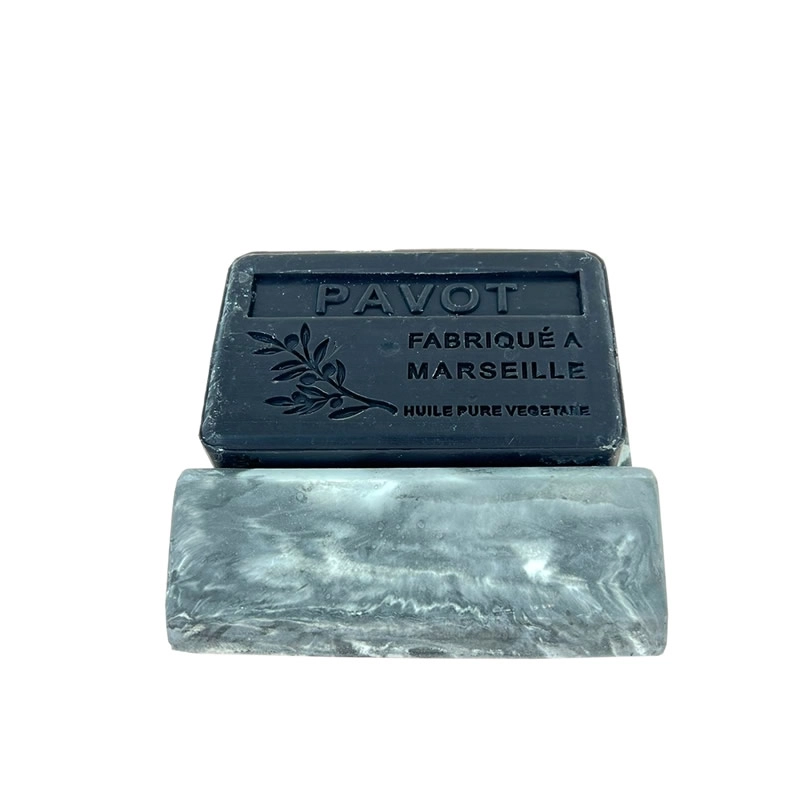 Douceur lactée" flower glycerine soap bar