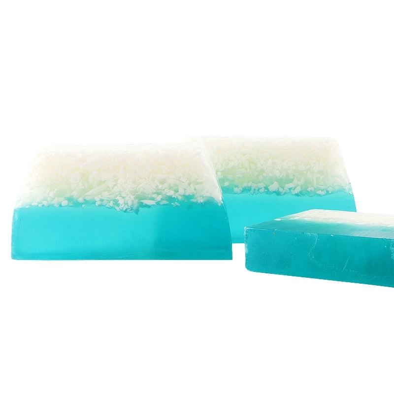 Cotton scented soap bar with vegetable glycerine
