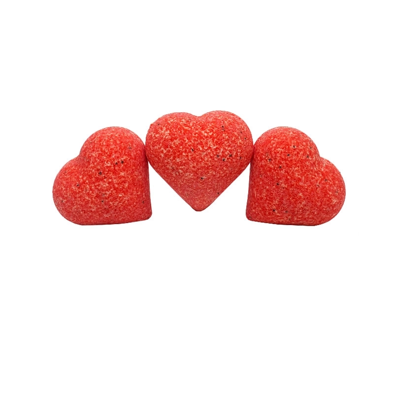 heart effervescent 85g - strawberry