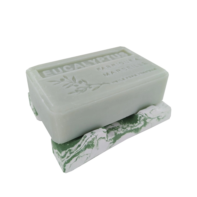 Douceur lactée" flower glycerine soap bar