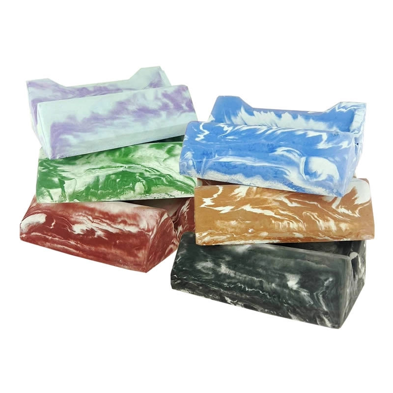 Douceur lactée" flower glycerine soap bar