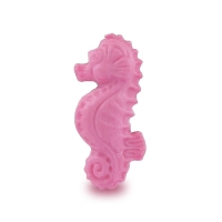 Wholesale of small soaps in the shape of seahorses.