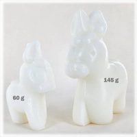 Donkey soap 60g white, for sale with donkey 145g