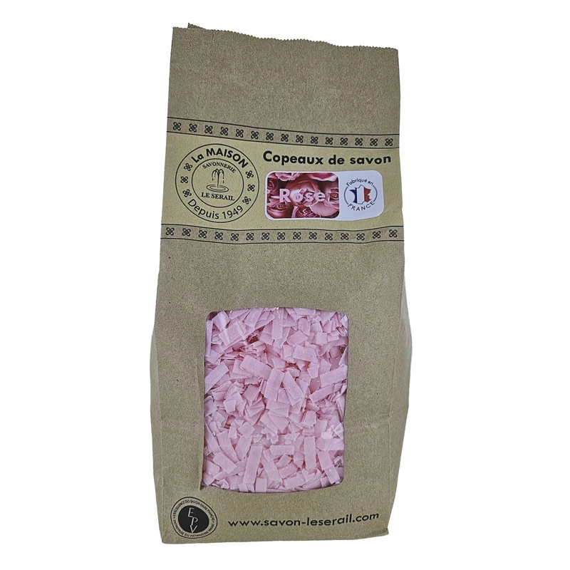 Supplier of Rose Marseille soap shavings for homemade household products