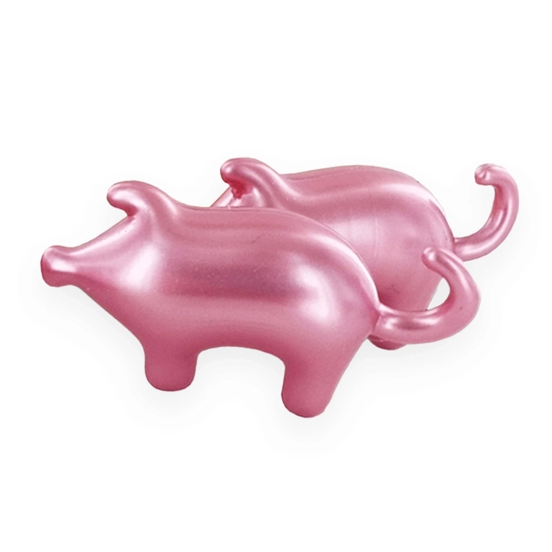 Pink perfumed pig bath pearl - Bag 50 
