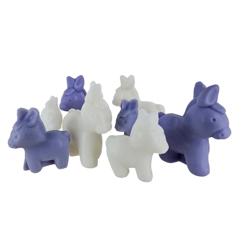 Savon sujet grand Ane 145g blanc - Carton de 64 